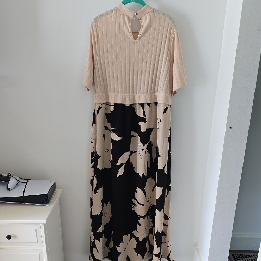 Cato Cream Ribbed Knit Top - Picture 2 of 5